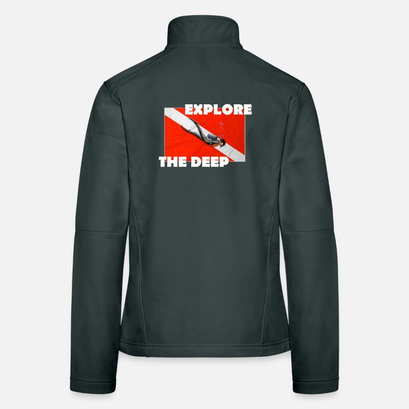 EXPLORE THE DEEP Women's Softshell Jacket