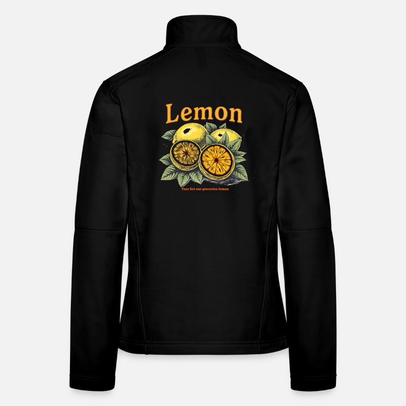 Vintage Lemon Women's Softshell Jacket
