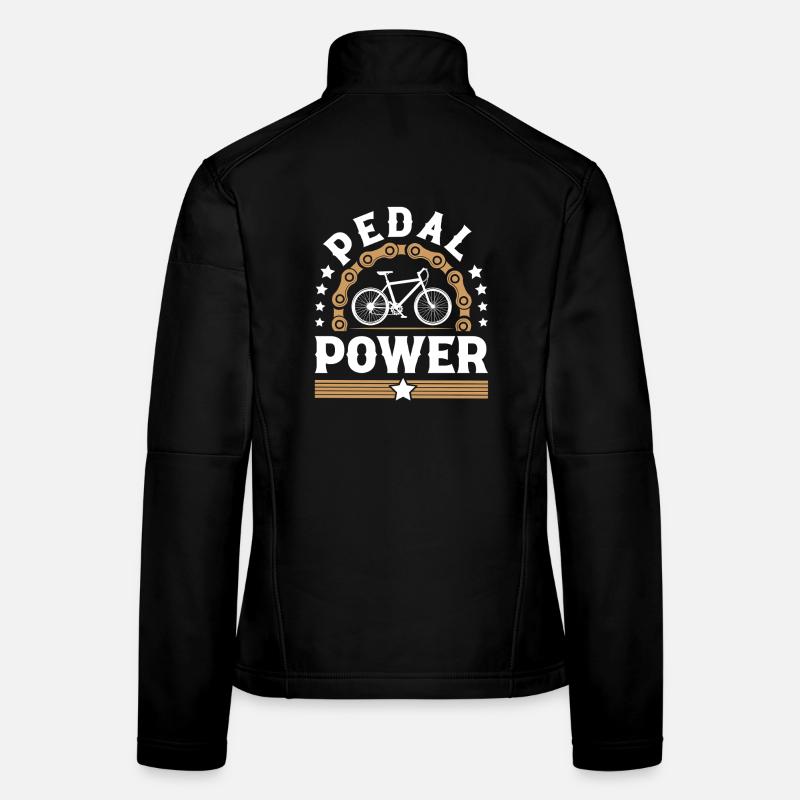 Bicycle Cyclist Women's Softshell Jacket