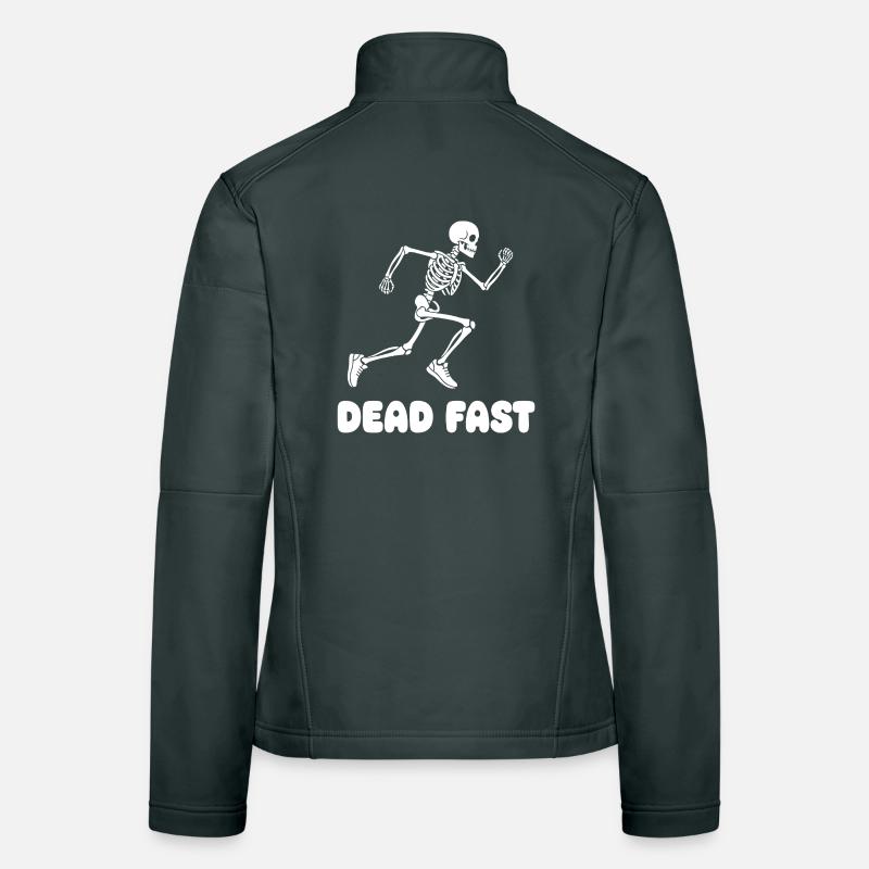 Skeleton Sprint Dead Fast Women's Softshell Jacket