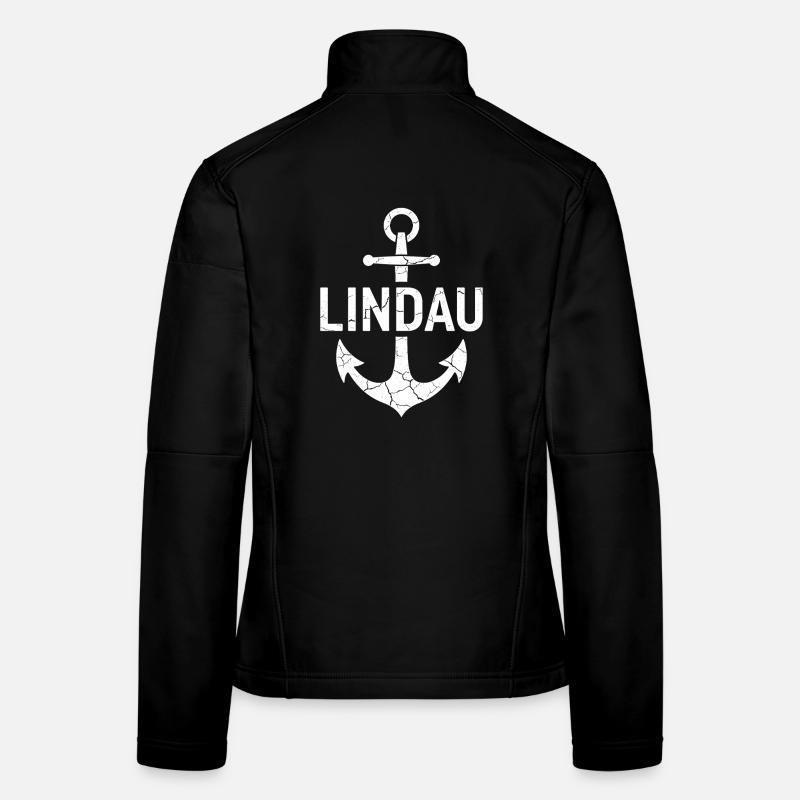 Anker Lindau Bodensee Frauen Softshelljacke