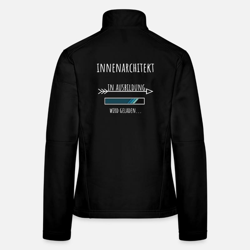 Études de design d’intérieur Profession Designer d’intérieur Veste en tissu softshell Femme