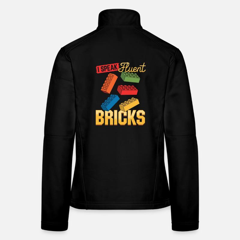 Blocs de construction Enfants Brick Builder Veste en tissu softshell Femme