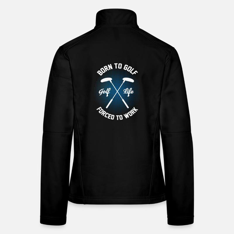 Classe Golf Player Loisir Golf Club Design Veste en tissu softshell Femme