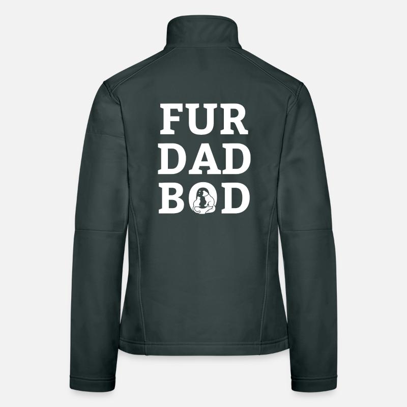 For Dad Bod Women's Softshell Jacket