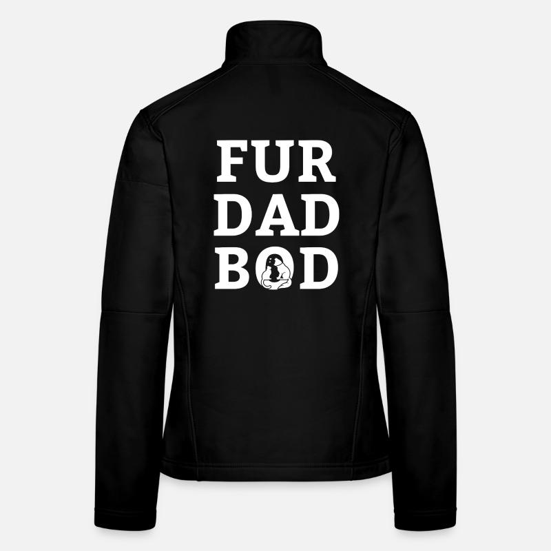 Pour Dad Bod Veste en tissu softshell Femme