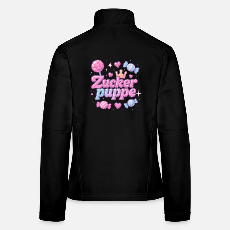 Sugar Doll / Y2K Nickname Statement Design Women's Softshell Jacket