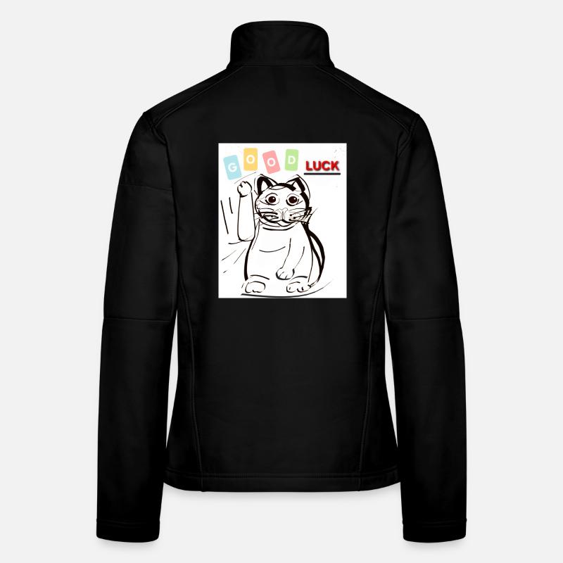 Winkekatze good luck  Frauen Softshelljacke