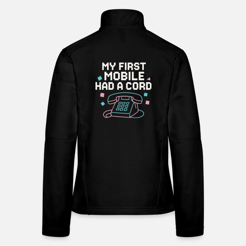 My first phone had a cable Women's Softshell Jacket
