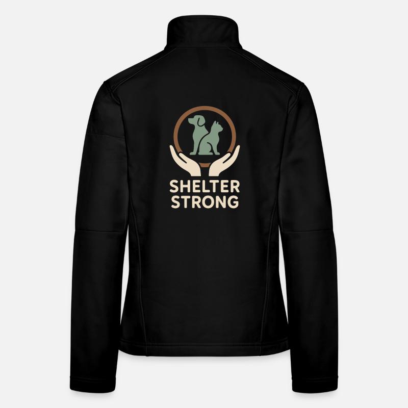 Tierheimmitarbeiter, Tierrettungs-freiwilliger Frauen Softshelljacke