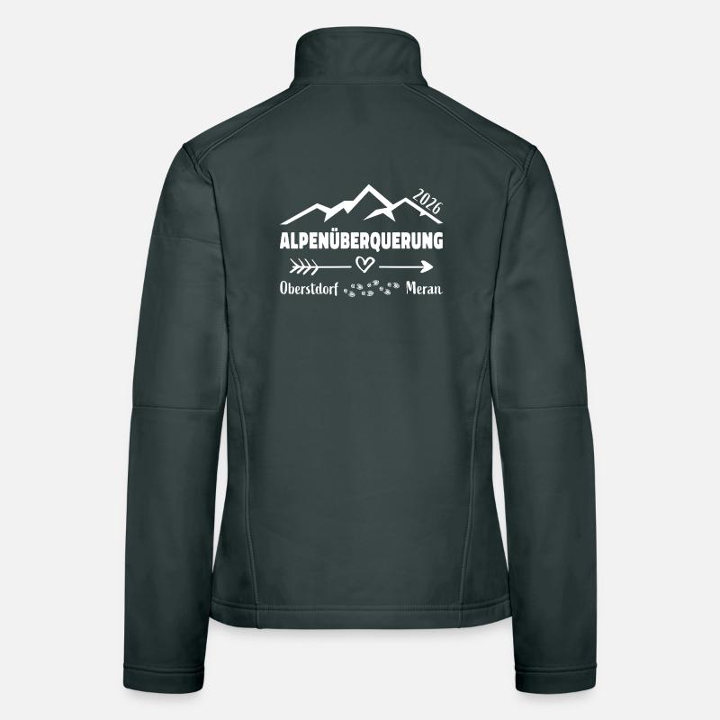 Alpenüberquerung 2026 E5 Oberstdorf Meran Frauen Softshelljacke