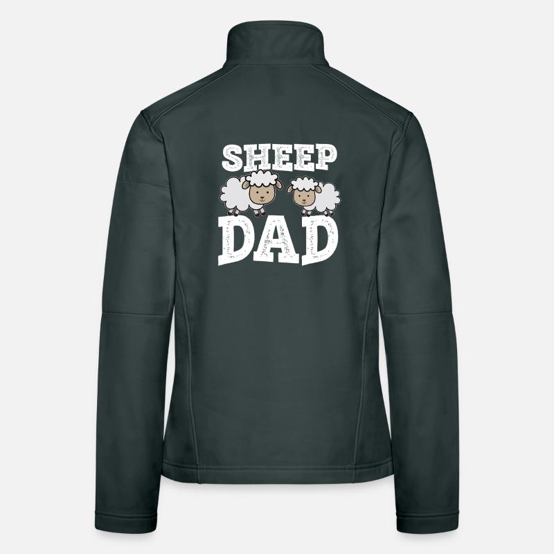 Sheep Dad Frauen Softshelljacke