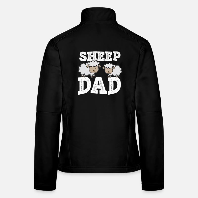 Sheep Dad Frauen Softshelljacke