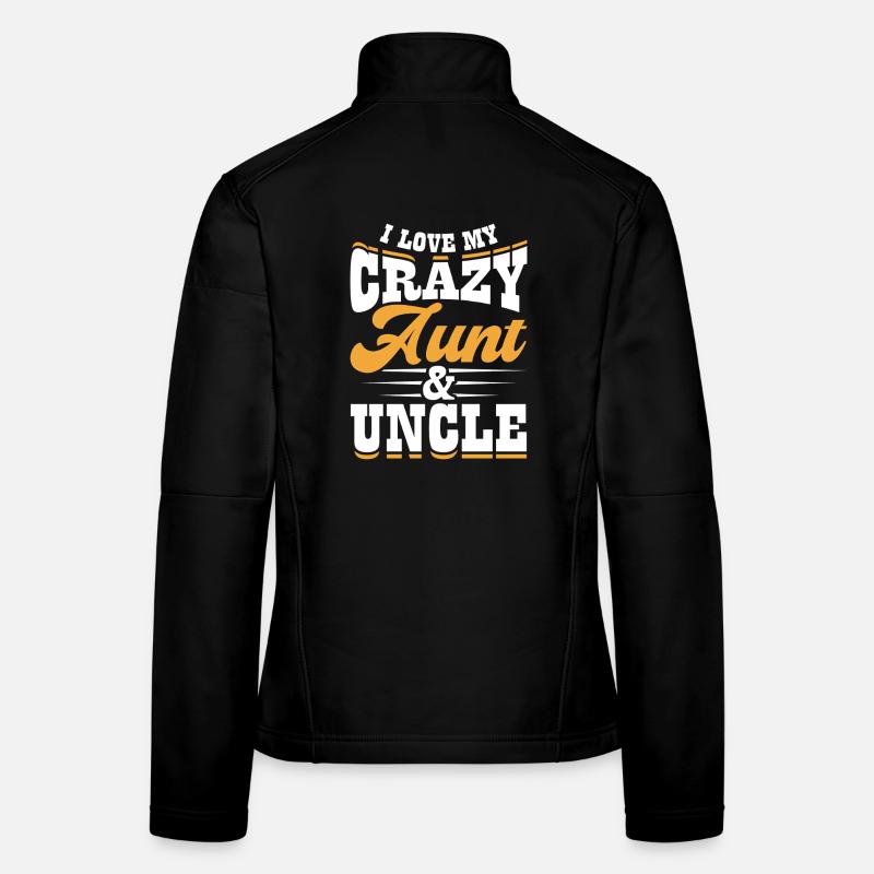 Beste Tante Onkel der Welt Geschenk Frauen Softshelljacke