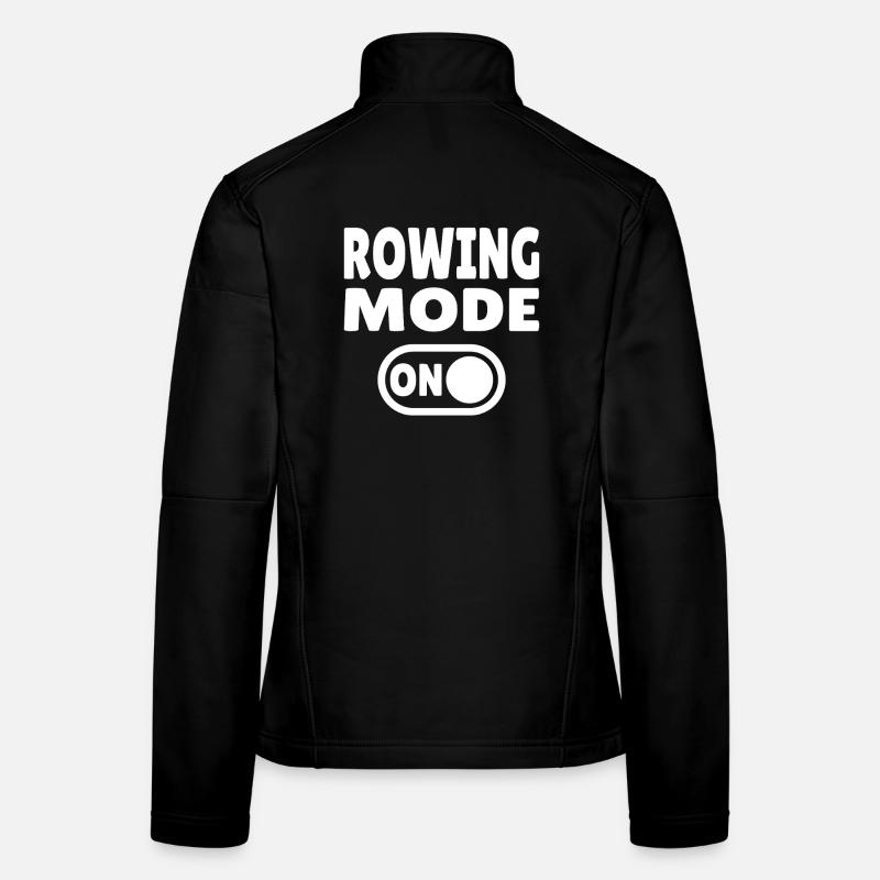 Mode d’aviron ON - Rudern Veste en tissu softshell Femme