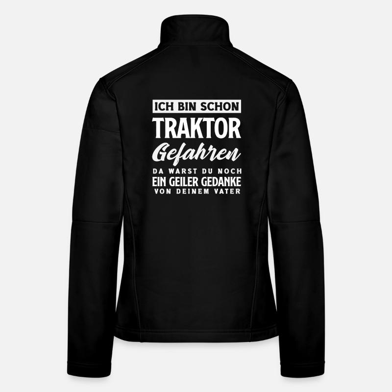 Lustiges Traktor Geschenk Frauen Softshelljacke