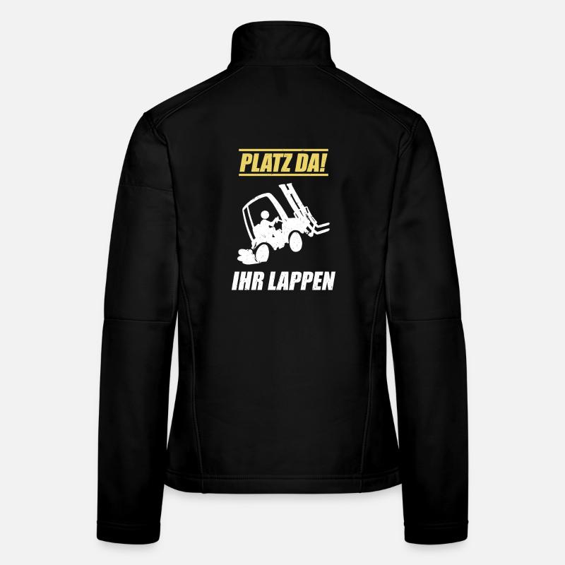 Space Since Your Rag / Forklift Driver Saying Women's Softshell Jacket