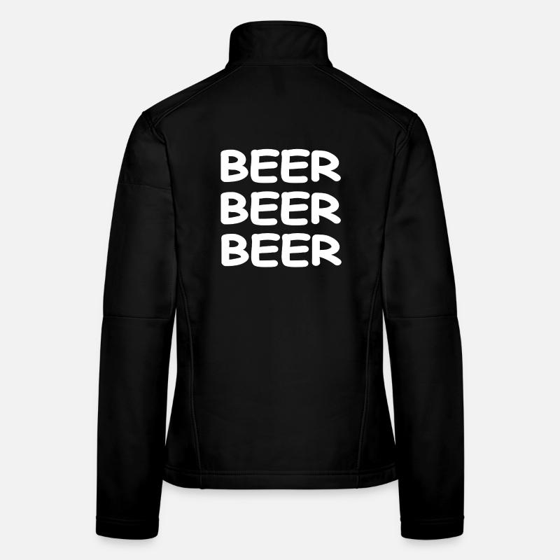 Bier Frauen Softshelljacke