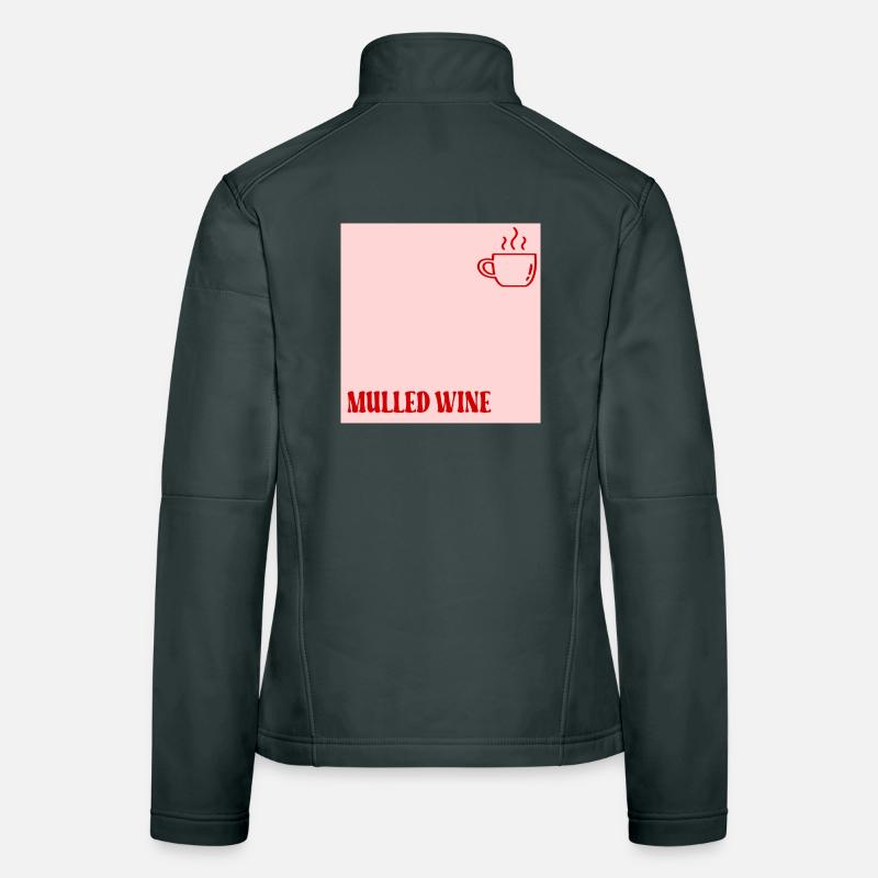 MULLED WINE MUG Women's Softshell Jacket