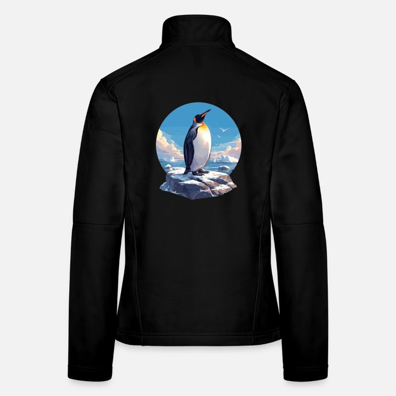 Pinguine Pinguin Frauen Softshelljacke
