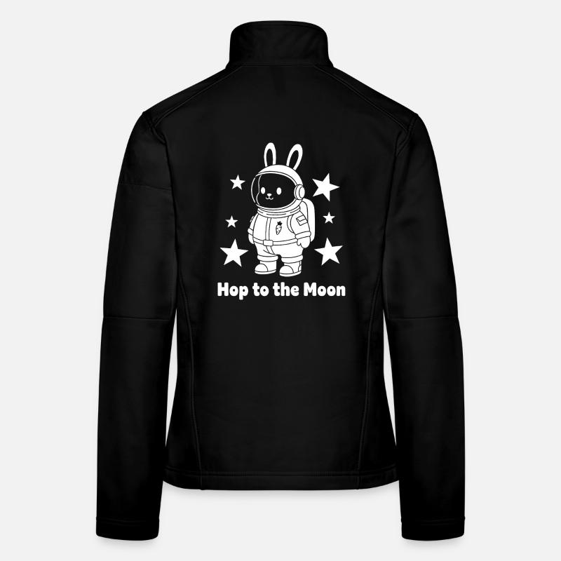 Moonhopper Bunny en combinaison spatiale Veste en tissu softshell Femme