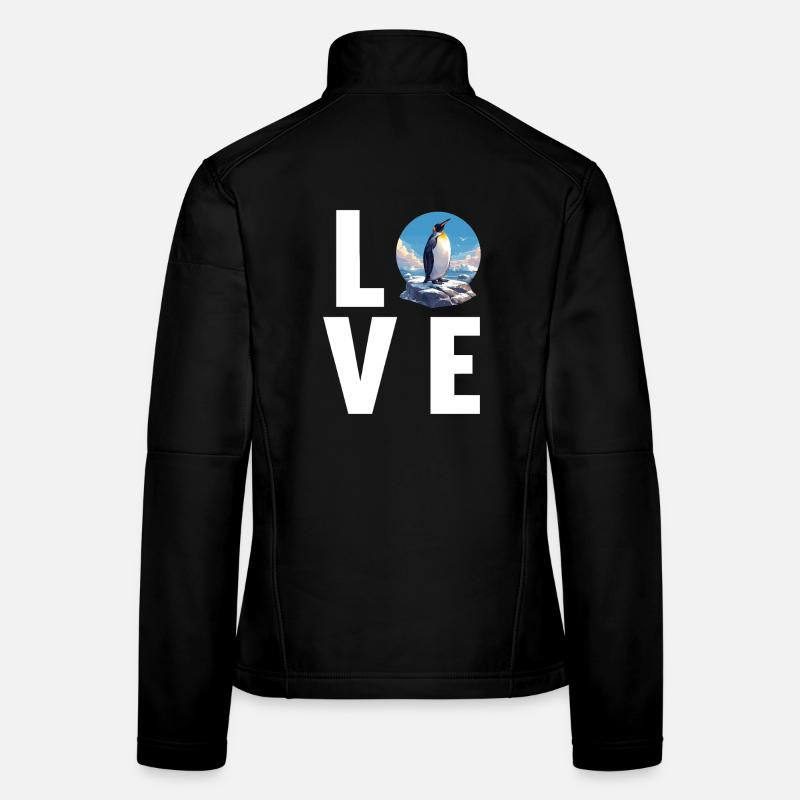 Pingouins Pingouin Veste en tissu softshell Femme