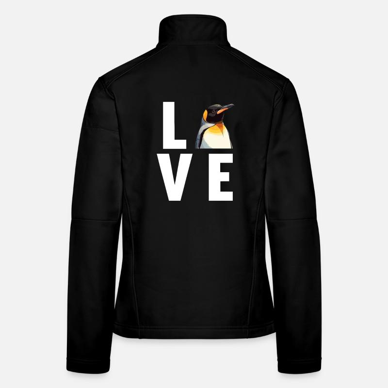 Pinguine Pinguin Frauen Softshelljacke