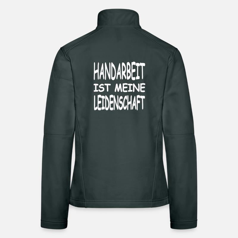 Handarbeit Frauen Softshelljacke