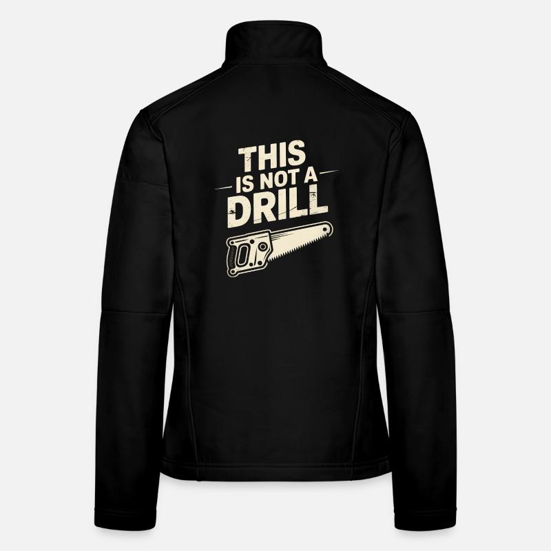 Ceci n’est pas un exercice - T-shirt Funny Tools Veste en tissu softshell Femme