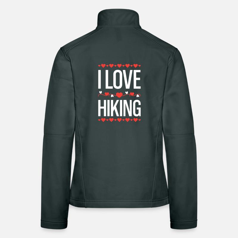 I love hiking Women's Softshell Jacket