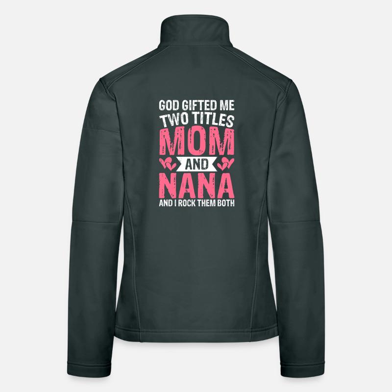 Oma Mama Geschenk Weihnachtsgeschenke Großmutter  Frauen Softshelljacke