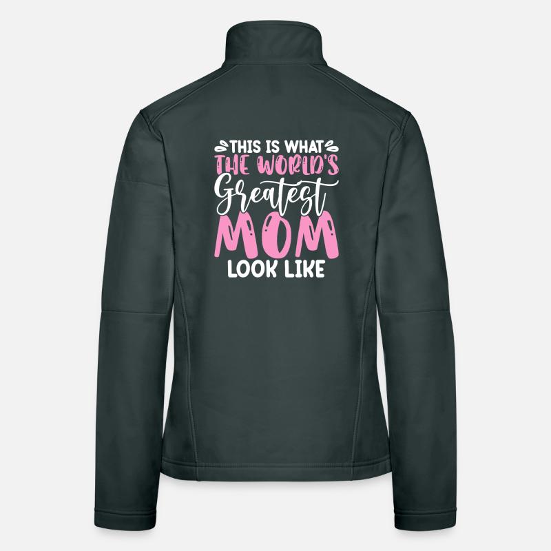 Mama Geschenk Weihnachtsgeschenke   Frauen Softshelljacke