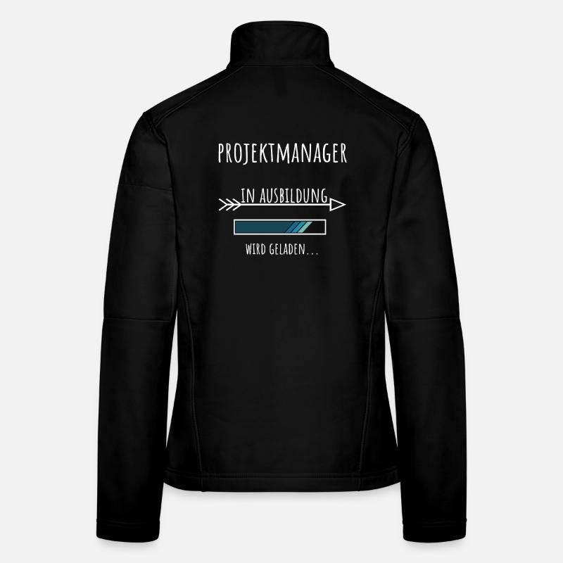 Project Manager Project Management Studies Profession Women's Softshell Jacket