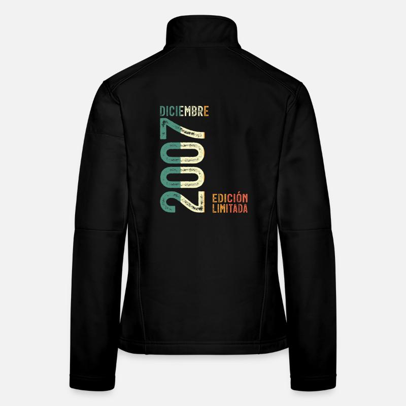 Décembre 2007 Rétro Vintage Cadeau d’anniversaire Veste en tissu softshell Femme