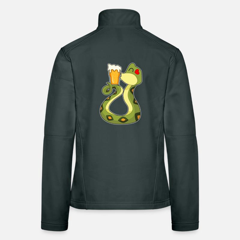 Snake Beer Women's Softshell Jacket