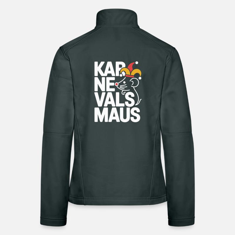 Karnevalsmaus Karneval Köln Kölner Karnevals Maus Frauen Softshelljacke