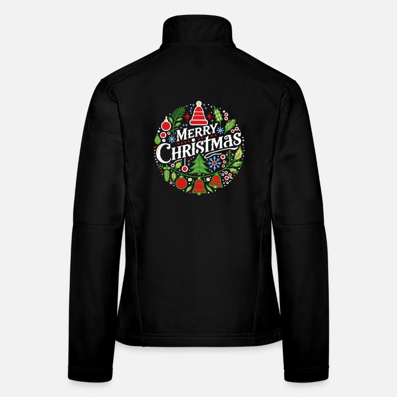 Frohe Weihnachten 3 Frauen Softshelljacke