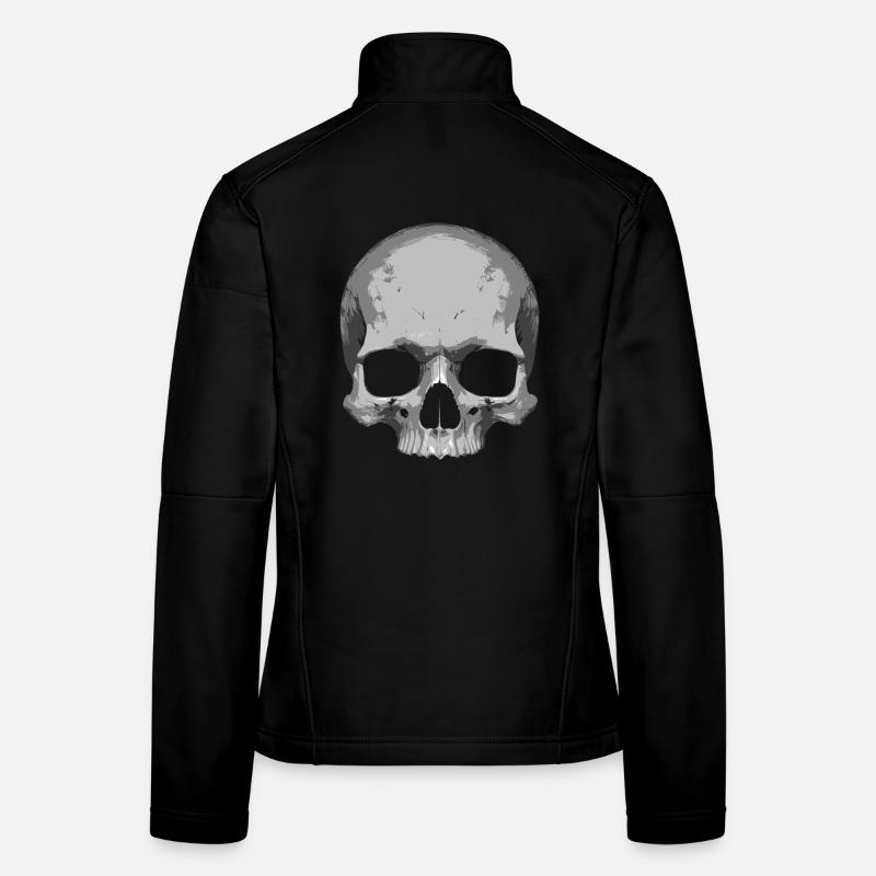 Skull Illustration Women's Softshell Jacket