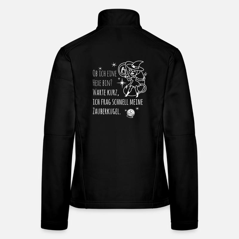 Ask My Magic Orb – Spiritual Witch Spell Women's Softshell Jacket