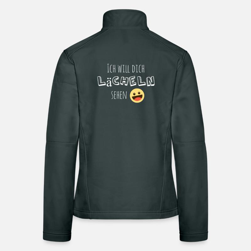Ich will dich lächeln sehen Frauen Softshelljacke