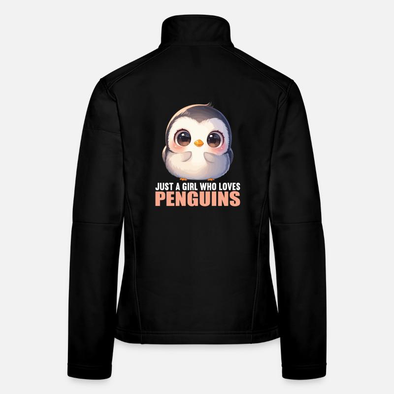 Pinguine Pinguin Frauen Softshelljacke