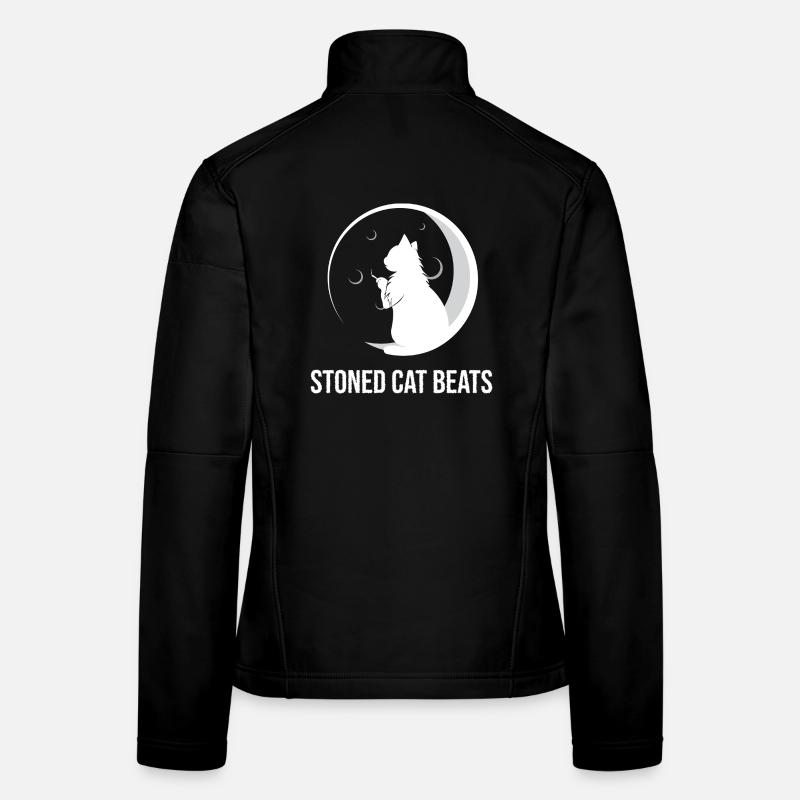 stonedCatBeats_YT_White_Transparent_800x800 Frauen Softshelljacke