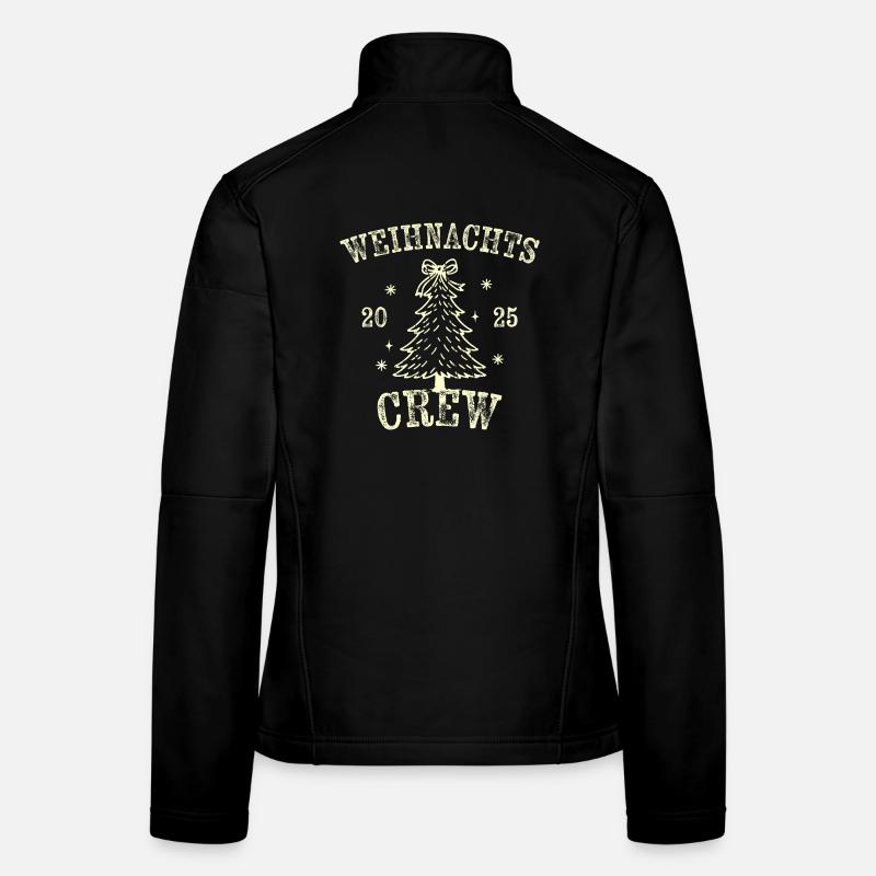 Weihnachtscrew 2025 Frauen Softshelljacke