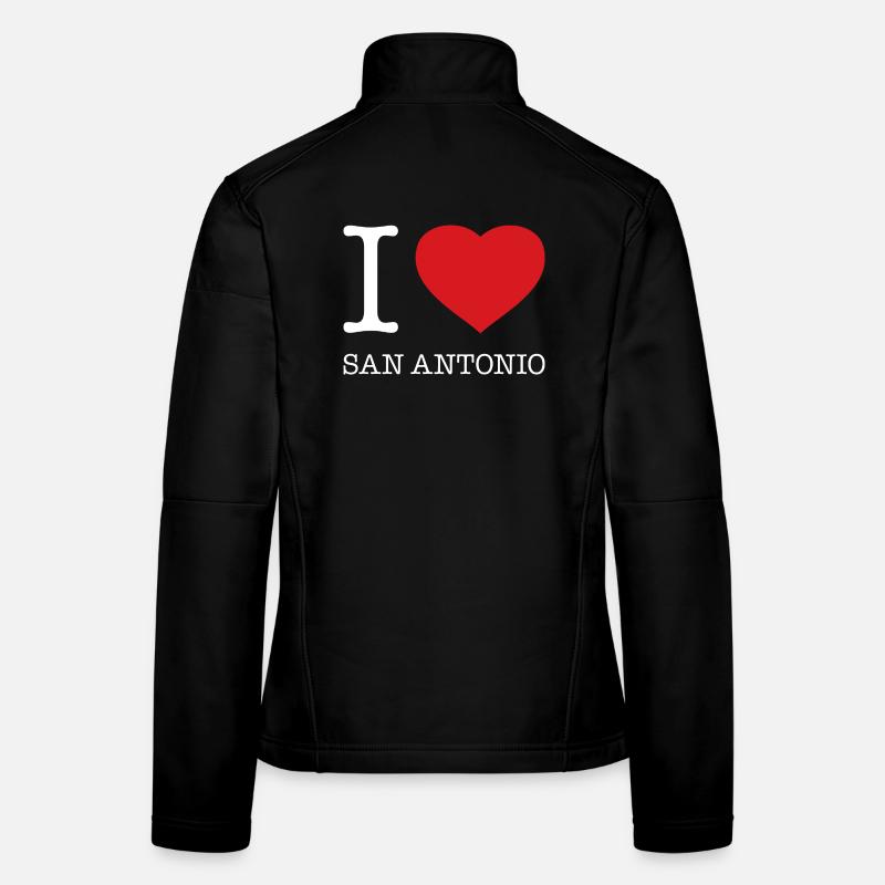 J’adore San Antonio Veste en tissu softshell Femme