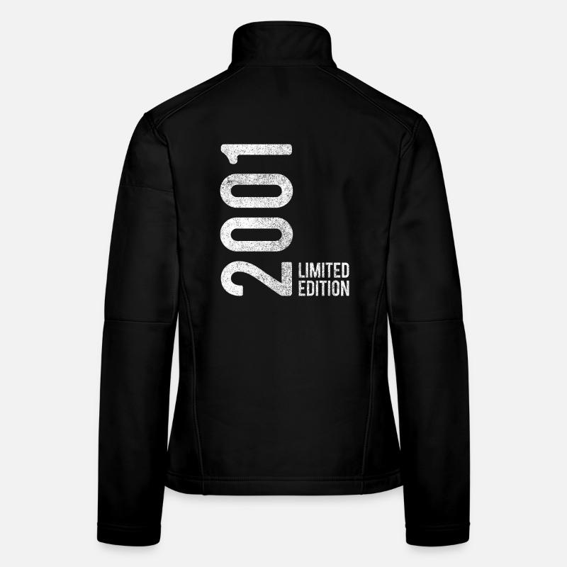 24. Geburtstag 2001 Limited Edition Geschenkidee Frauen Softshelljacke