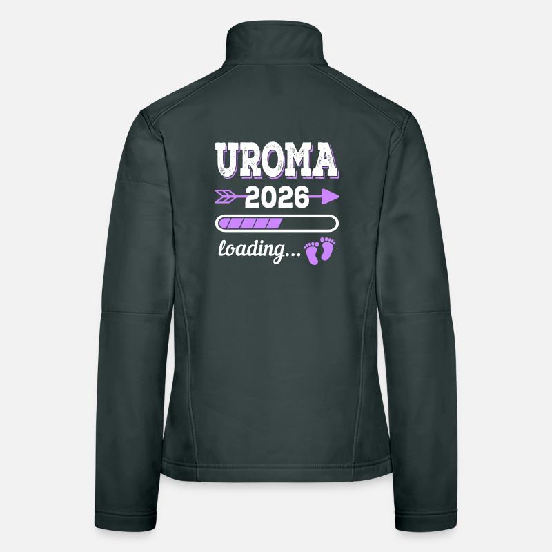 Uroma 2026 Loading Schwangerschaft Geschenkidee Frauen Softshelljacke