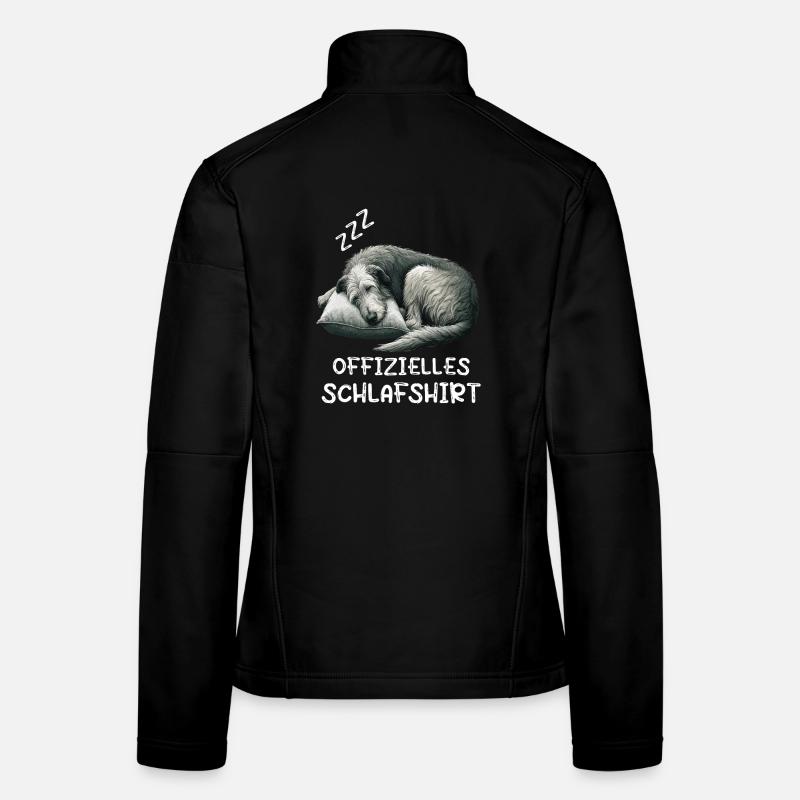 Offizielles Schlafshirt Irischer Wolfshund  Frauen Softshelljacke