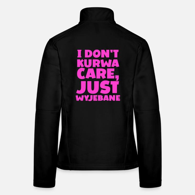 Ich kurre nicht... Sorge Frauen Softshelljacke