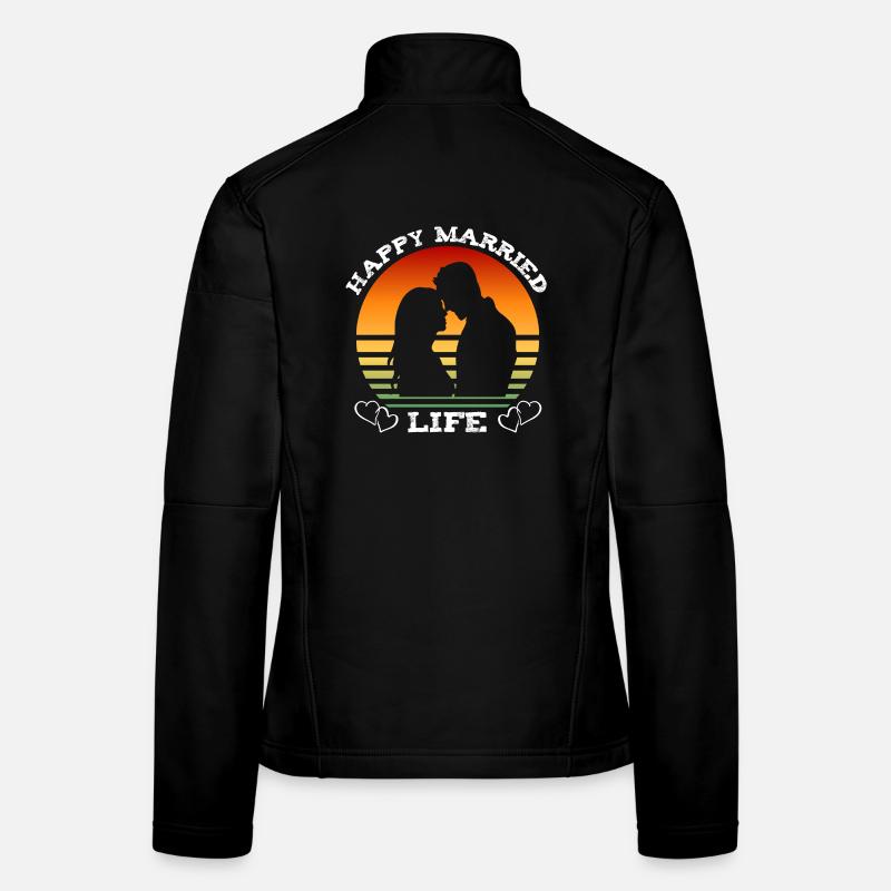 Happy married life Women's Softshell Jacket