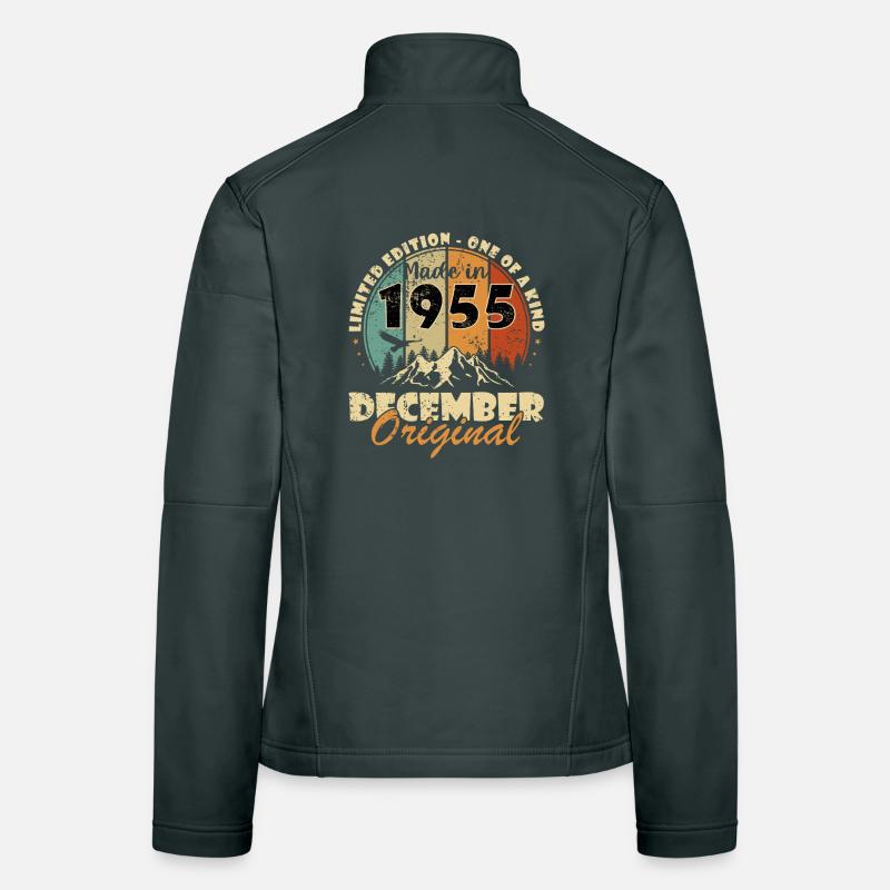 Décembre 1955 Décembre 1955 Décembre Veste en tissu softshell Femme